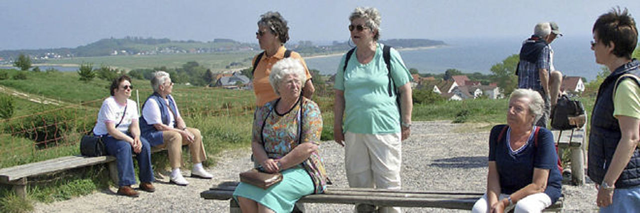 Betreutes Reisen, Reisegruppe, Ausflug